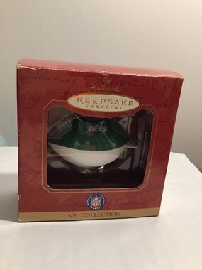 1997 Hallmark Keepsake New York Jets Christmas Ornament